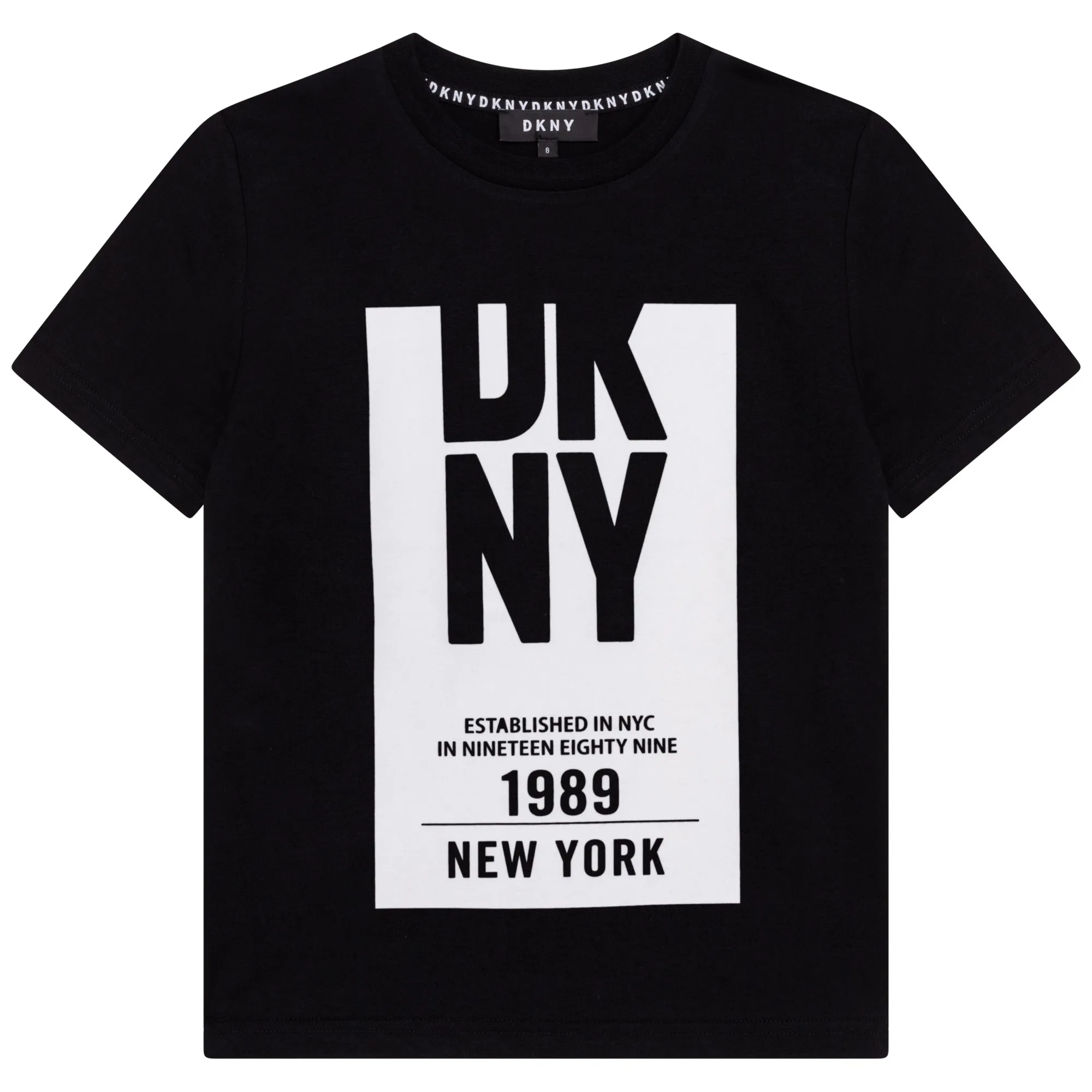 DKNY Black Graphic T-Shirt