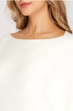 Dolman Sleeve Knit Sweater Dress