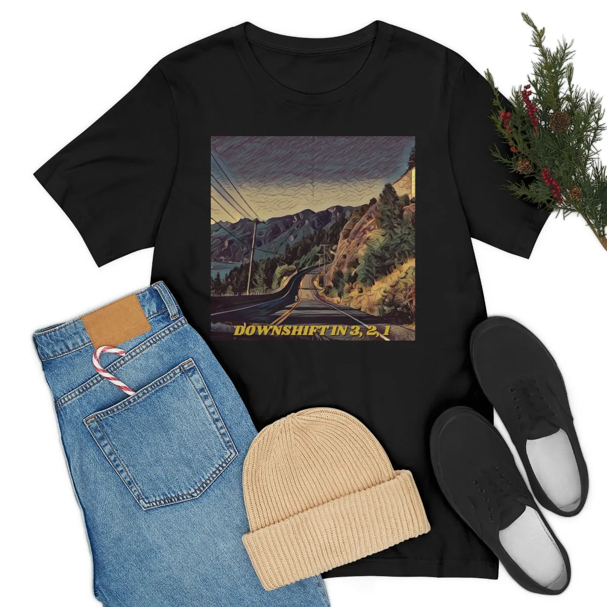 Downshift In 3,2,1 Short Sleeve Tee
