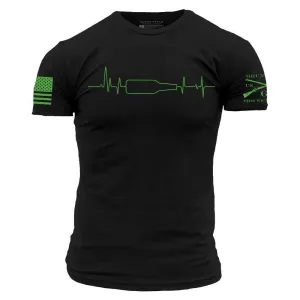 Drinking EKG T-Shirt - Black