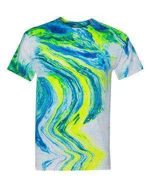 Dyenomite Men's Marble Tie-Dye T-Shirt - 200MR