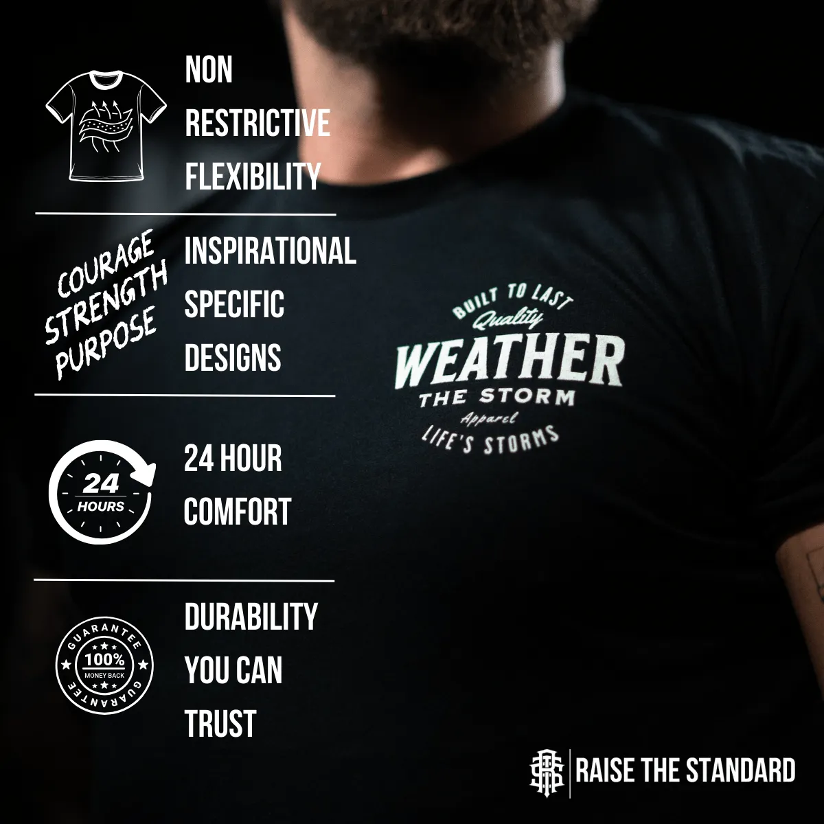 Earn It. T-Shirt Black