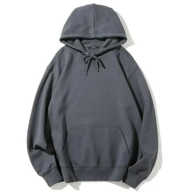 Elegant Hoodie Women High Quality Cotton Hoodies Sweatshirts Thick Fleece Winter Autumn Oversized Warm Hooded Sweatshirt Woman Men's Fleece Hoodies Hip Hop Solid Color Style Autumn Hooded Sweatshirts