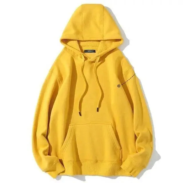 Elegant Hoodie Women High Quality Cotton Hoodies Sweatshirts Thick Fleece Winter Autumn Oversized Warm Hooded Sweatshirt Woman Men's Fleece Hoodies Hip Hop Solid Color Style Autumn Hooded Sweatshirts