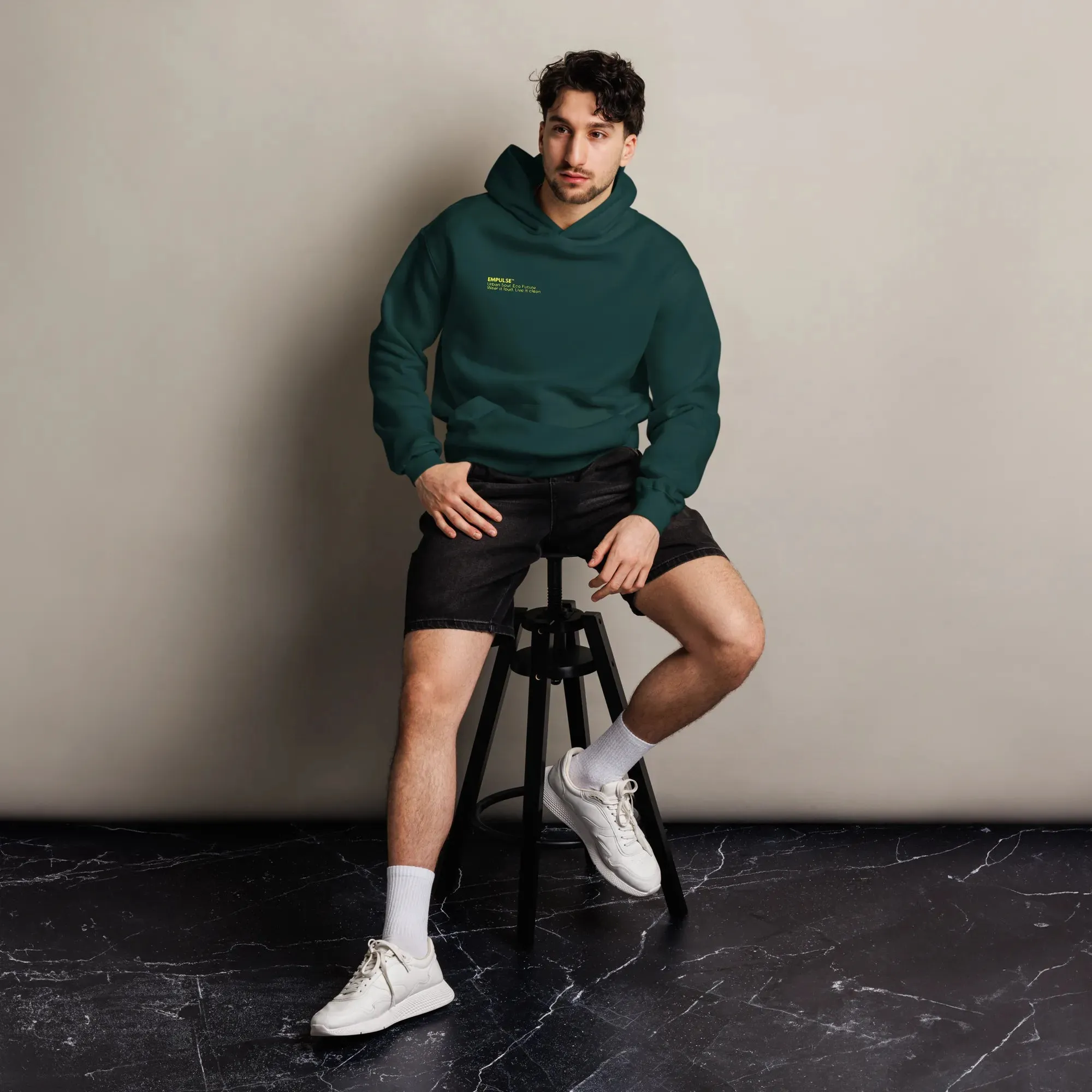 Empulse™ DNA Oversized Hoodie - Forest Green