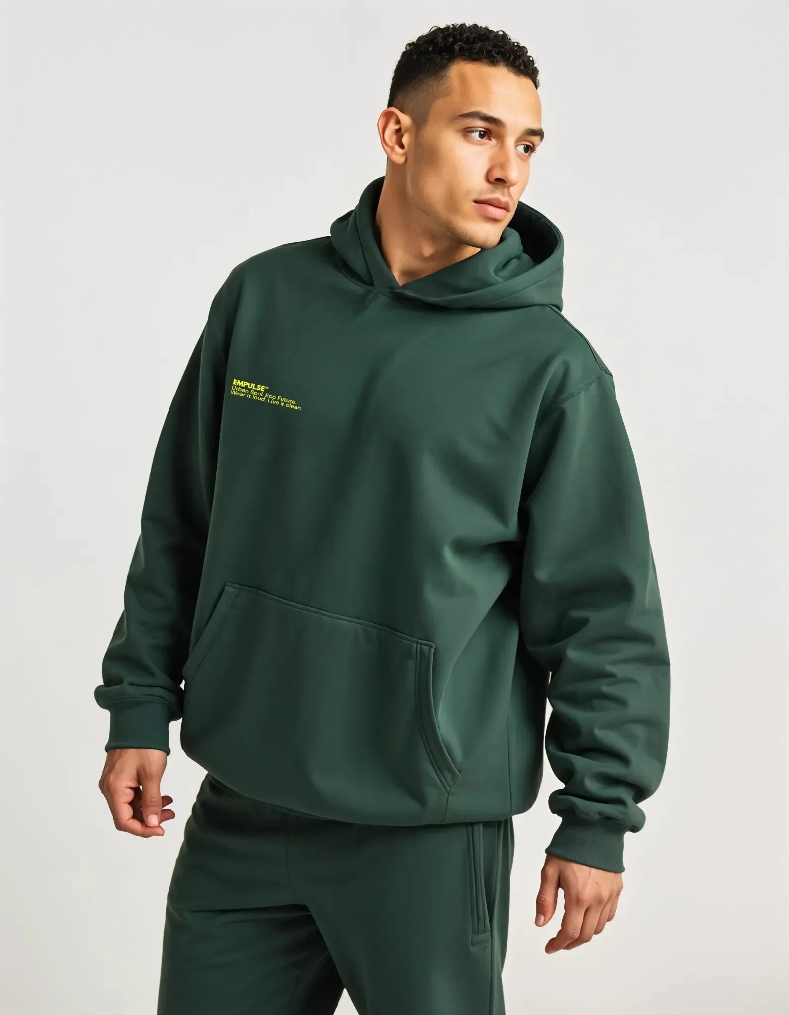Empulse™ DNA Oversized Hoodie - Forest Green