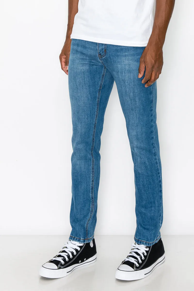 Essential Denim Skinny Jeans - Indigo Blue
