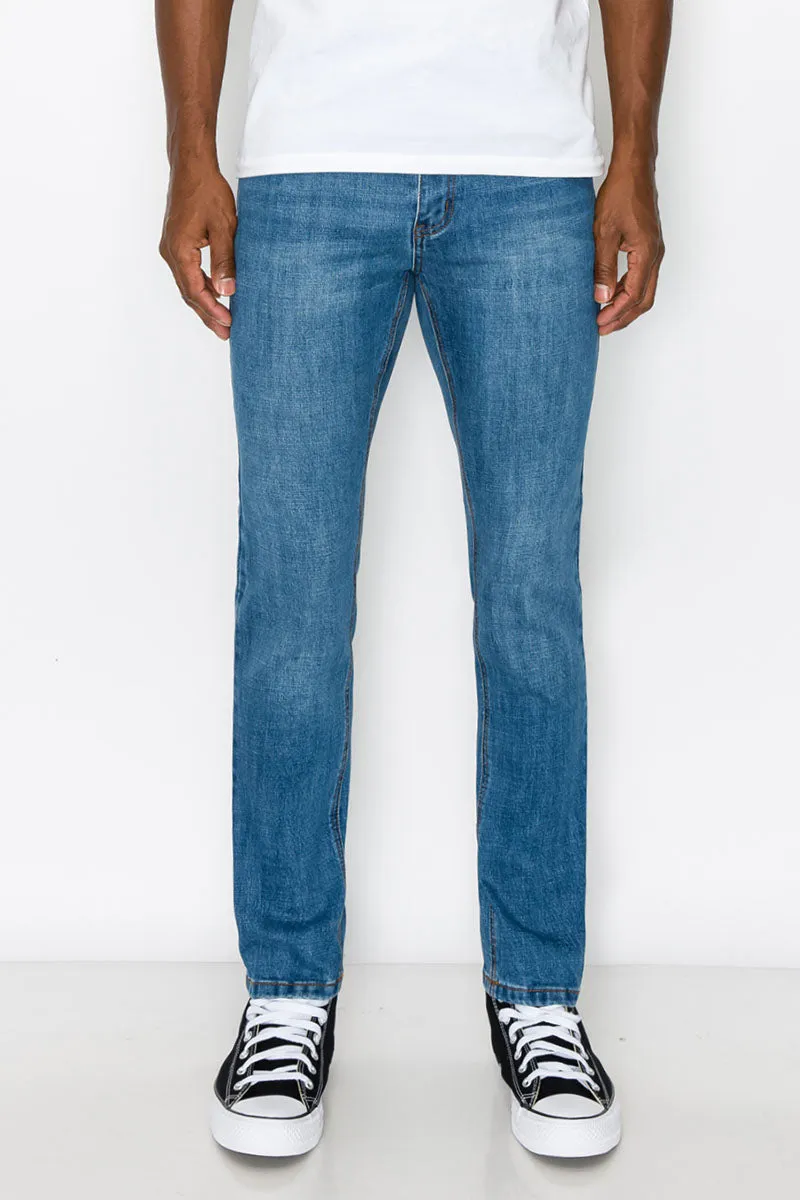 Essential Denim Skinny Jeans - Indigo Blue