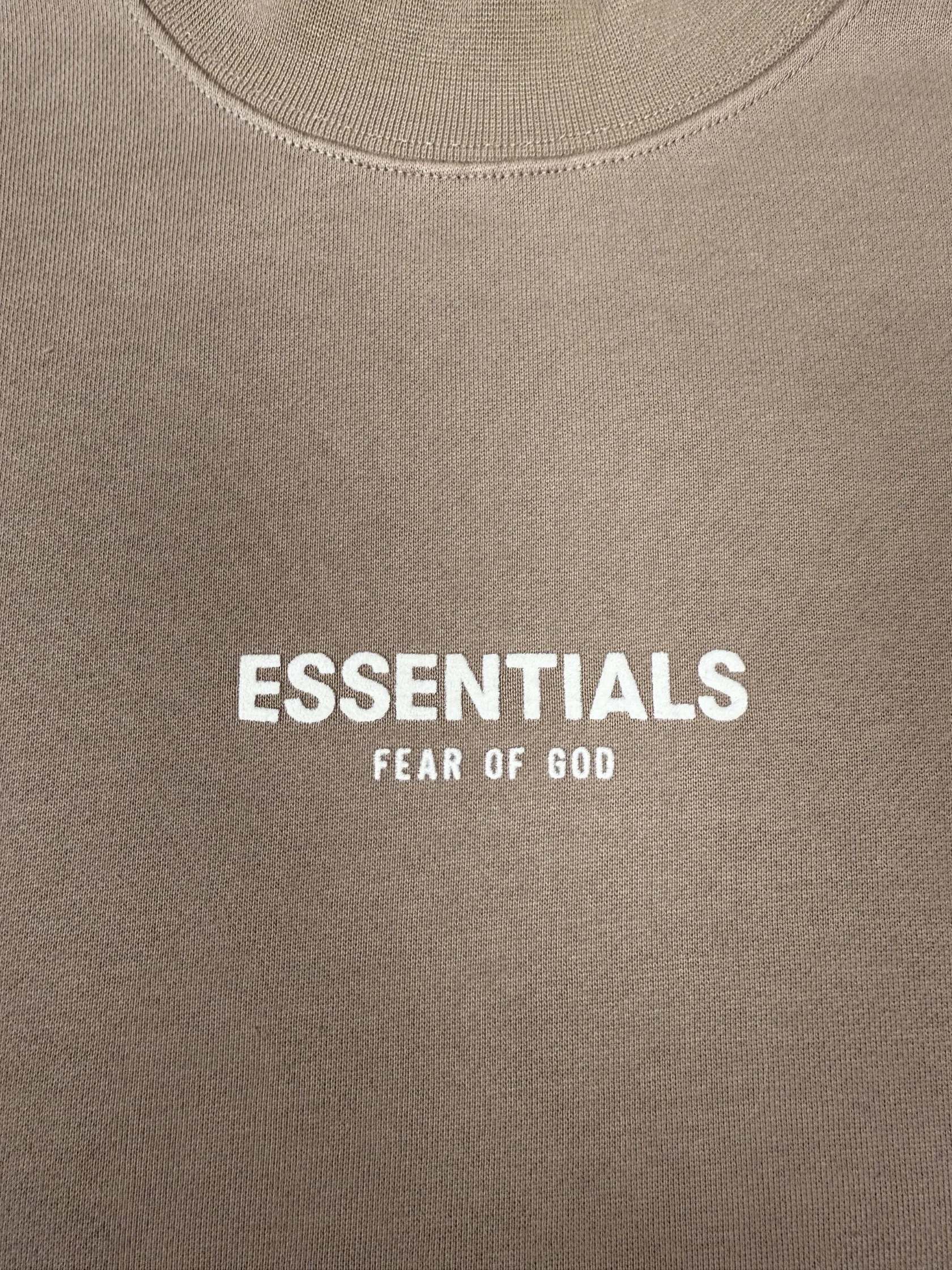 Essentials Fear of God Oversized Sweatshirt - Brown