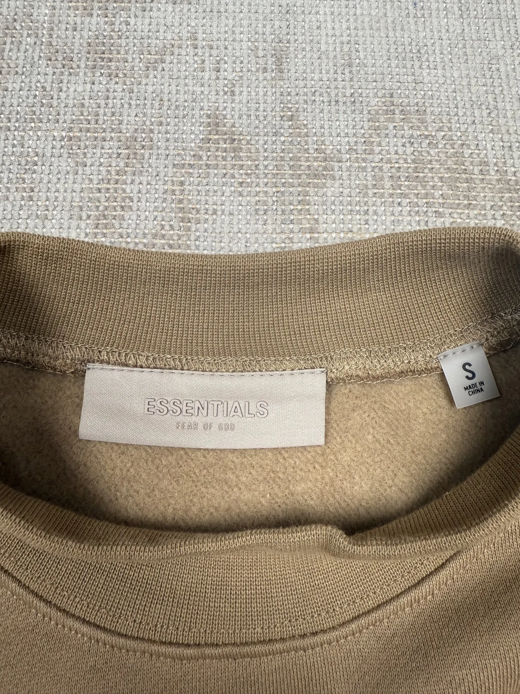 Essentials Fear of God Oversized Sweatshirt - Brown