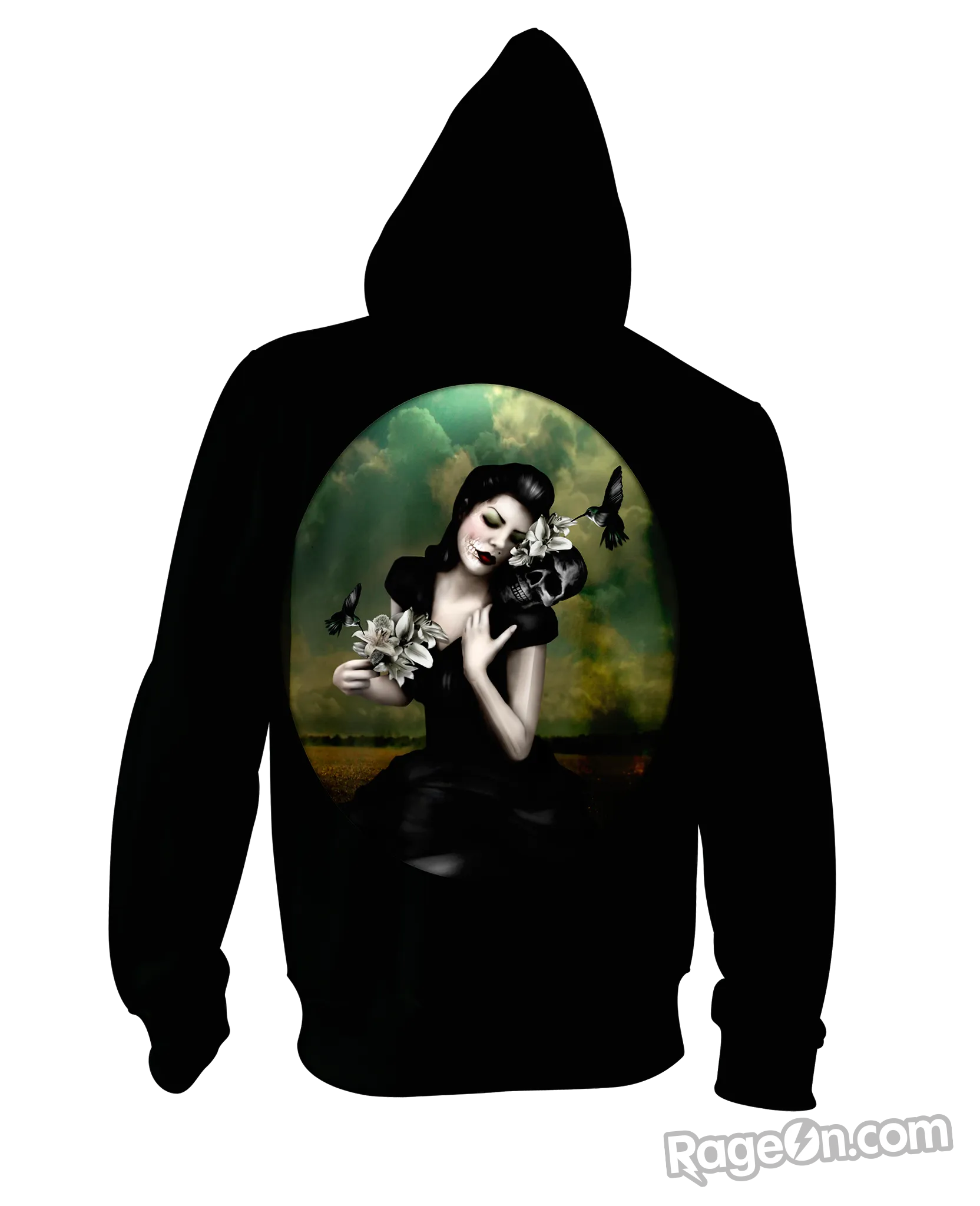 Exit Ghost Zip-Up Hoodie
