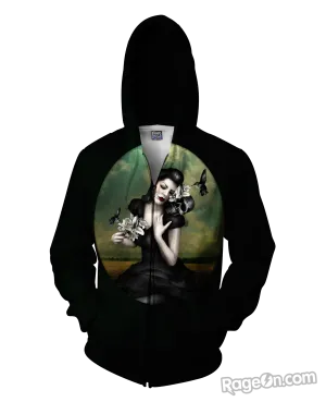 Exit Ghost Zip-Up Hoodie