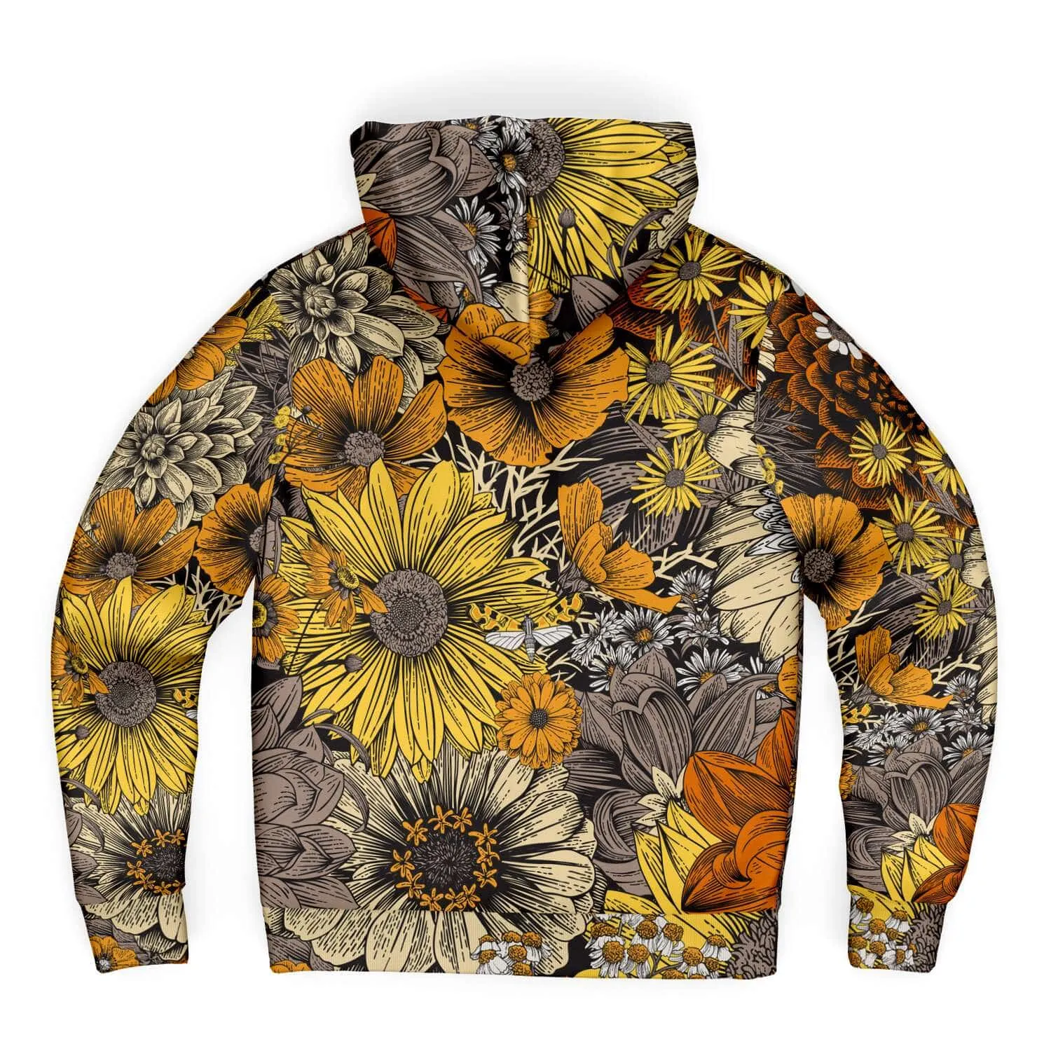 Fall Flowers | Zip Up Hoodie