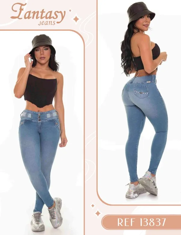Fantasy Jeans 13837 100% Authentic Colombian Push Up Jeans