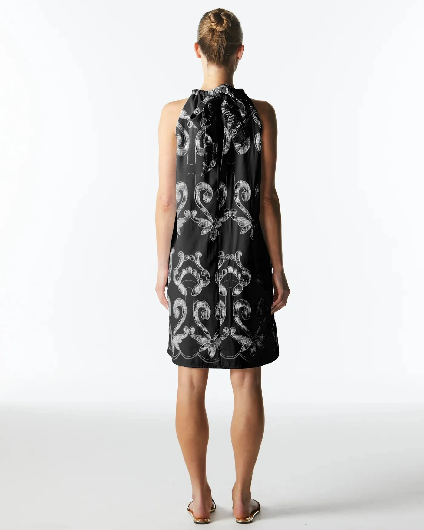 Fate & Becker - The Avenue Halterneck Dress - Black
