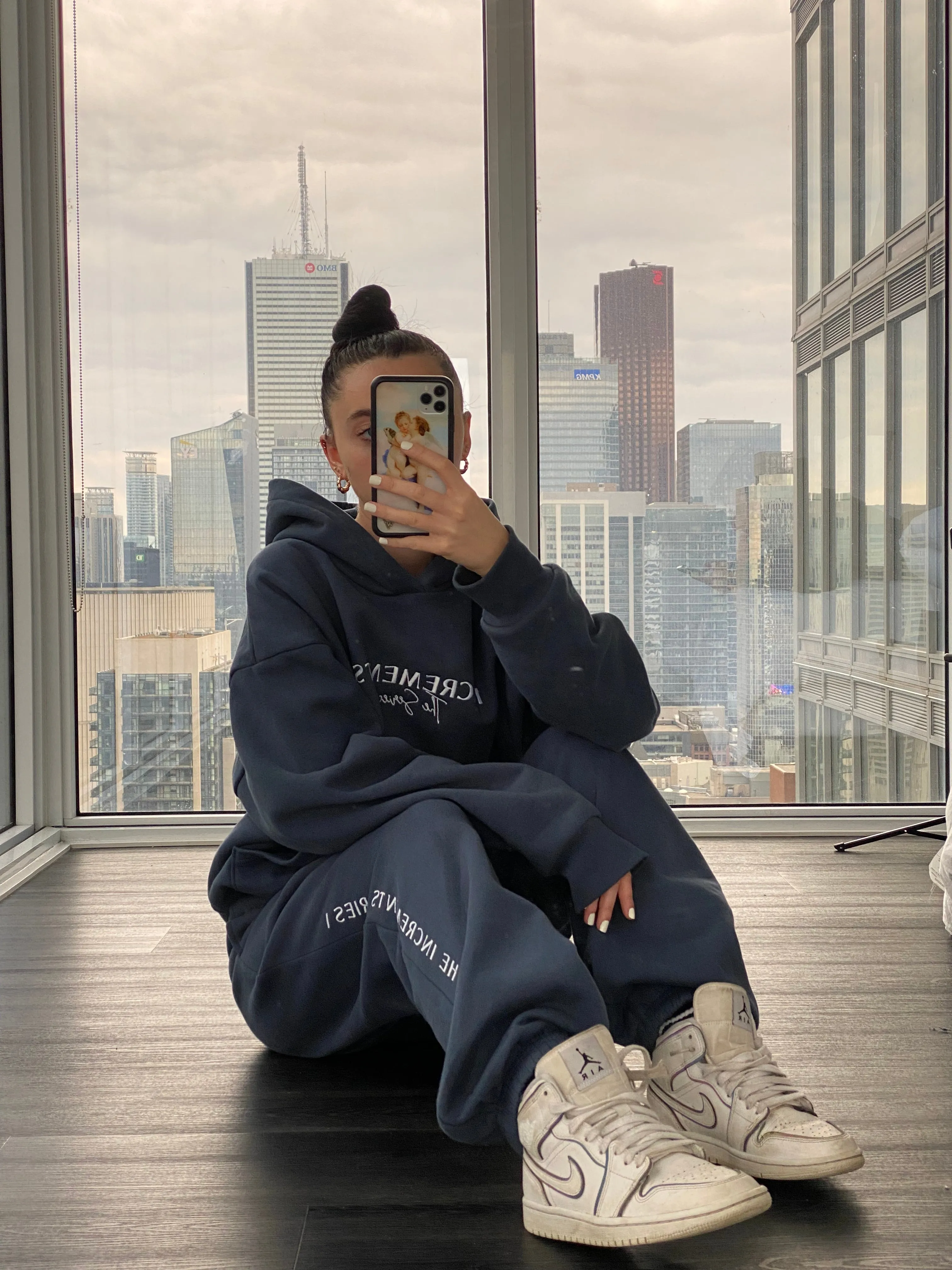 FC02 Navy Blue Hoodie