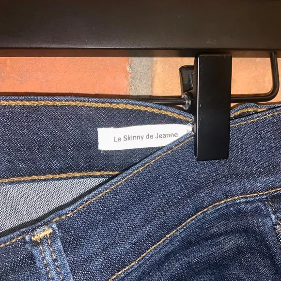 Frame Dark Wash High Rise Skinny Jeans Size 26