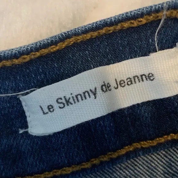 Frame Denim Le Skinny De Jeanne Tie Dye Jeans
