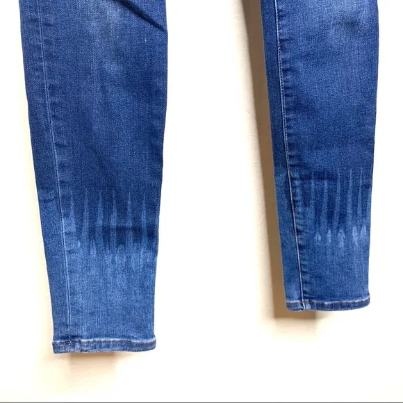Frame Denim Le Skinny De Jeanne Tie Dye Jeans