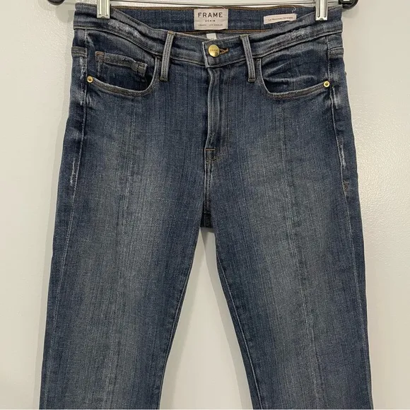 Frame Le Nouveau Straight Jeans in Sheffield Size 27
