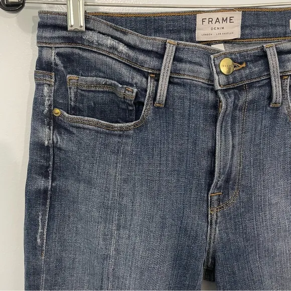 Frame Le Nouveau Straight Jeans in Sheffield Size 27
