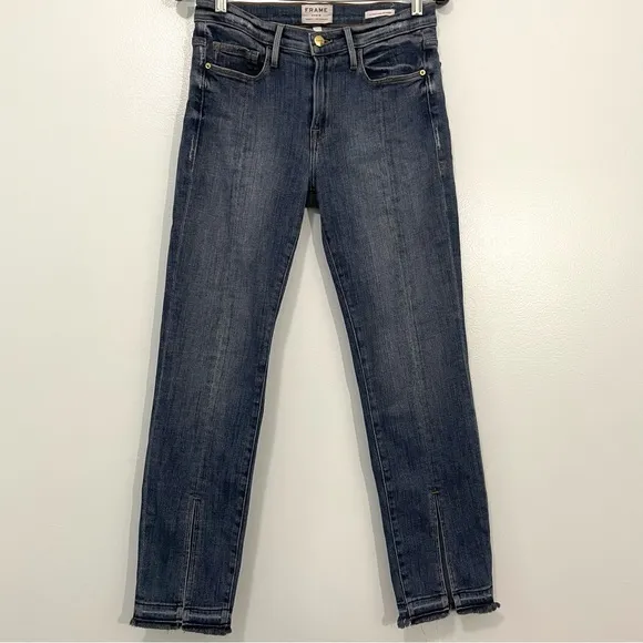 Frame Le Nouveau Straight Jeans in Sheffield Size 27