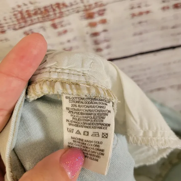 Free People S28(6) White Wash Jeans