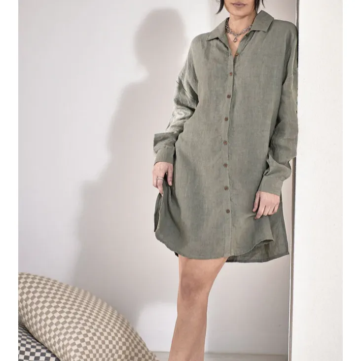 Fundamental Linen shift Dress