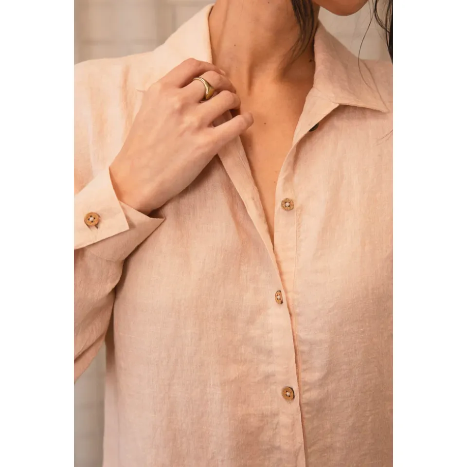 Fundamental Linen shift Dress