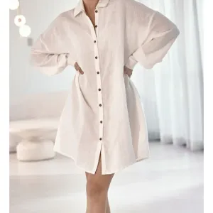 Fundamental Linen shift Dress