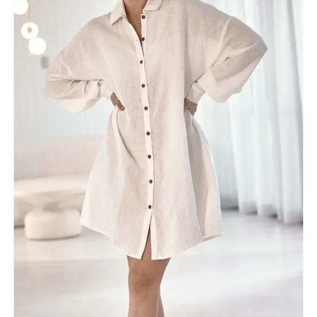 Fundamental Linen shift Dress