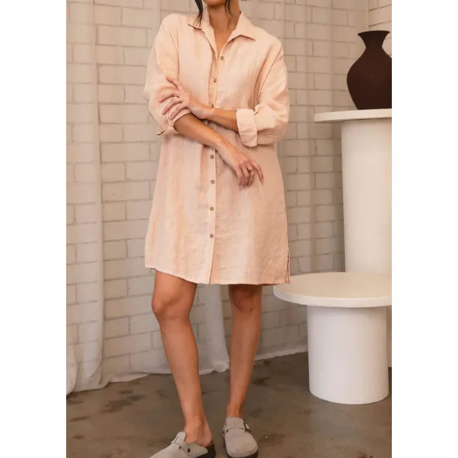 Fundamental Linen shift Dress