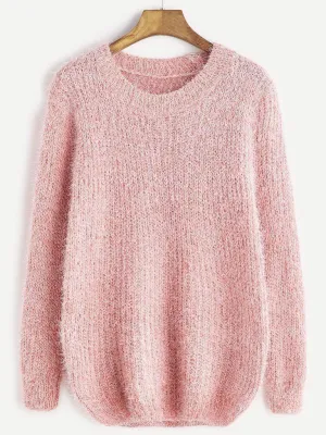 Fuzzy Chunky Knit Sweater