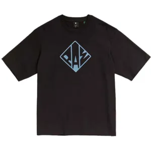 G-Star Raw Men Typography Boxy T-Shirt (Dark Black)