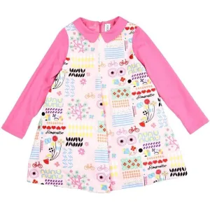 Girls Fuchsia Pink Dress