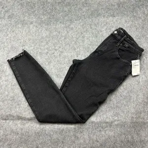 Good American Good Legs Skinny Jeans Women's Sz 8 / 29 Mid Rise Black Denim NWT