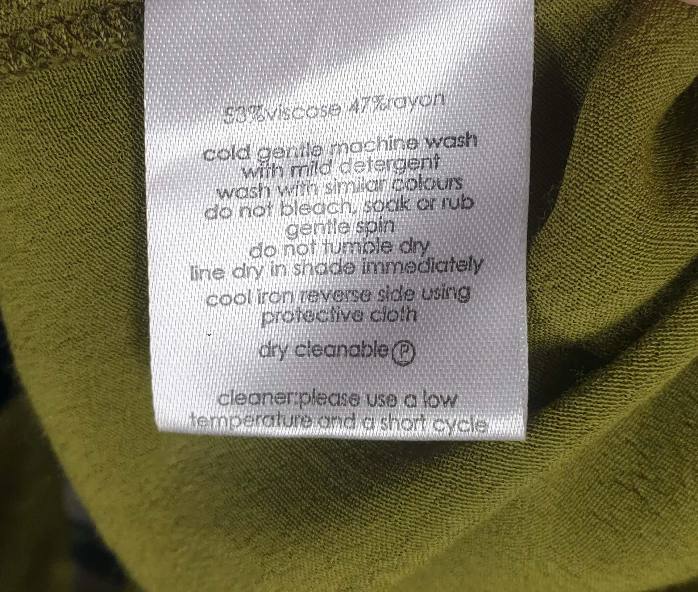 Gorman olive green half sleeve dress size 12
