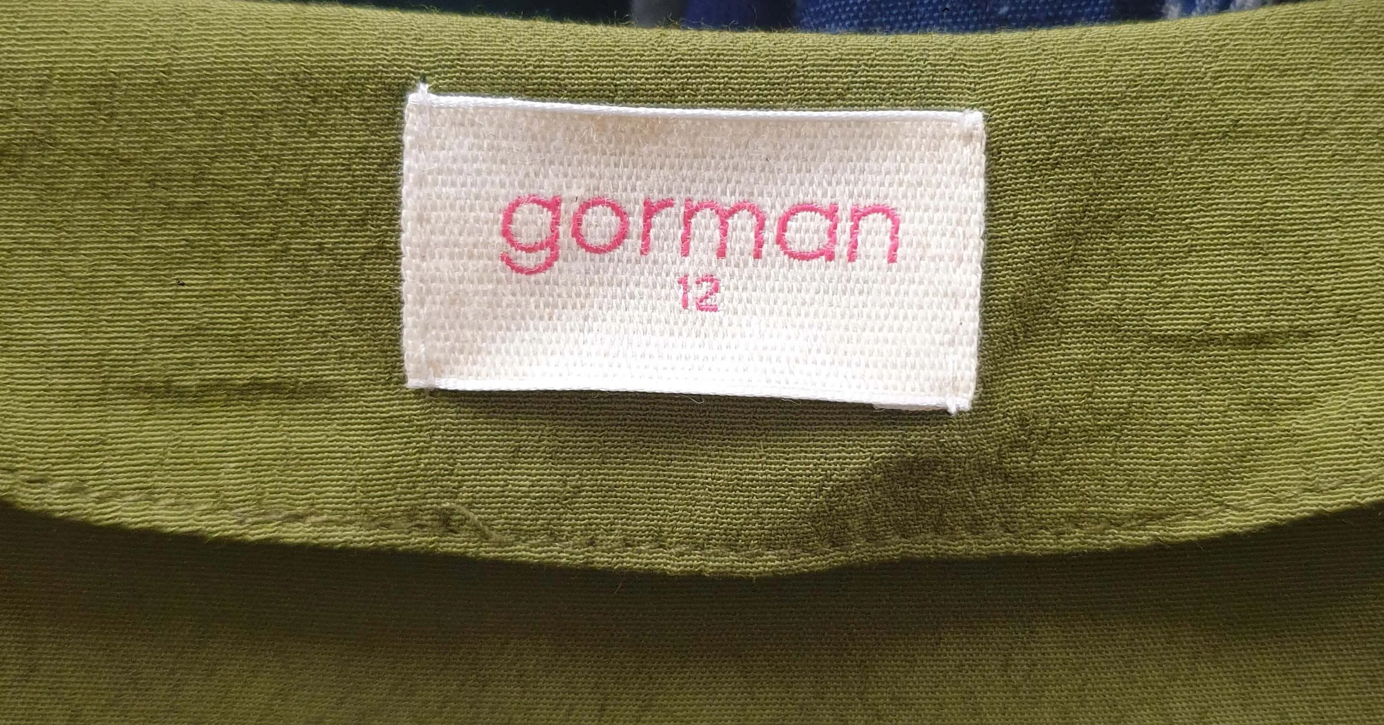 Gorman olive green half sleeve dress size 12
