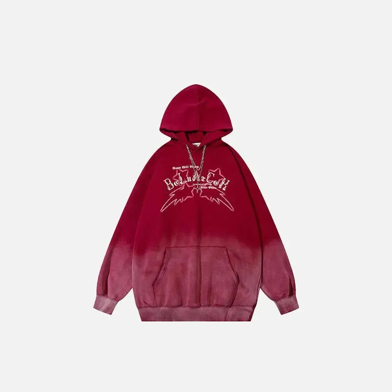 Gradient Graphic Oversized Hoodie for Ultimate Comfort and Style