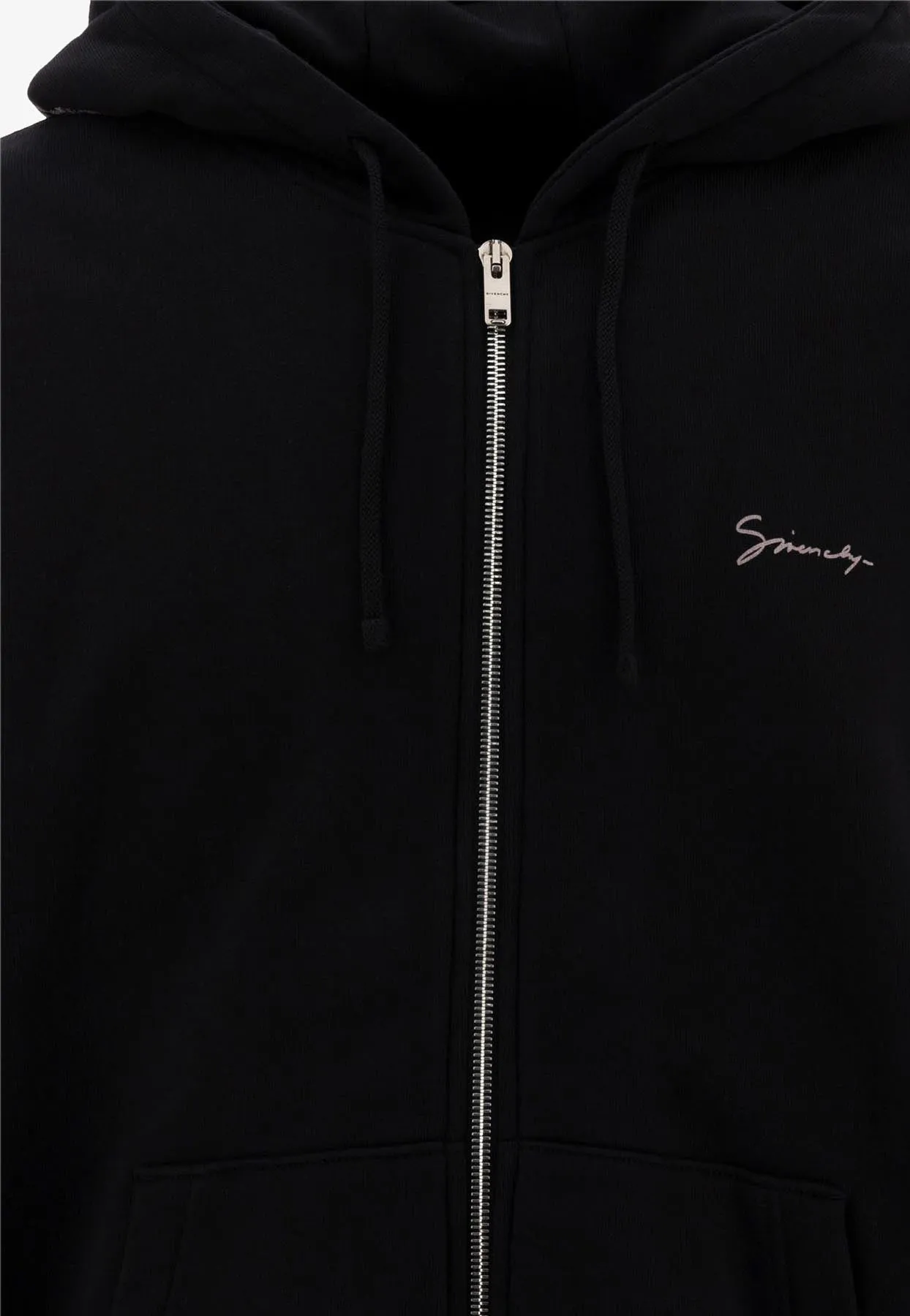 Graphic Print Zip-Up Hoodie