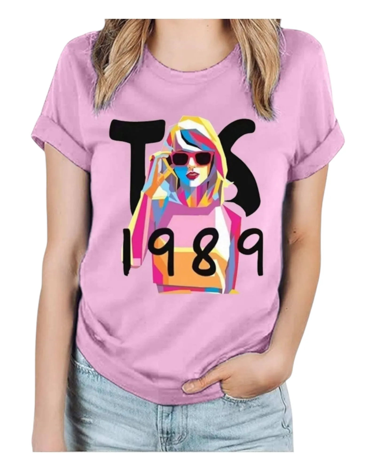 Graphic T-Shirt with Taylor Swift Design