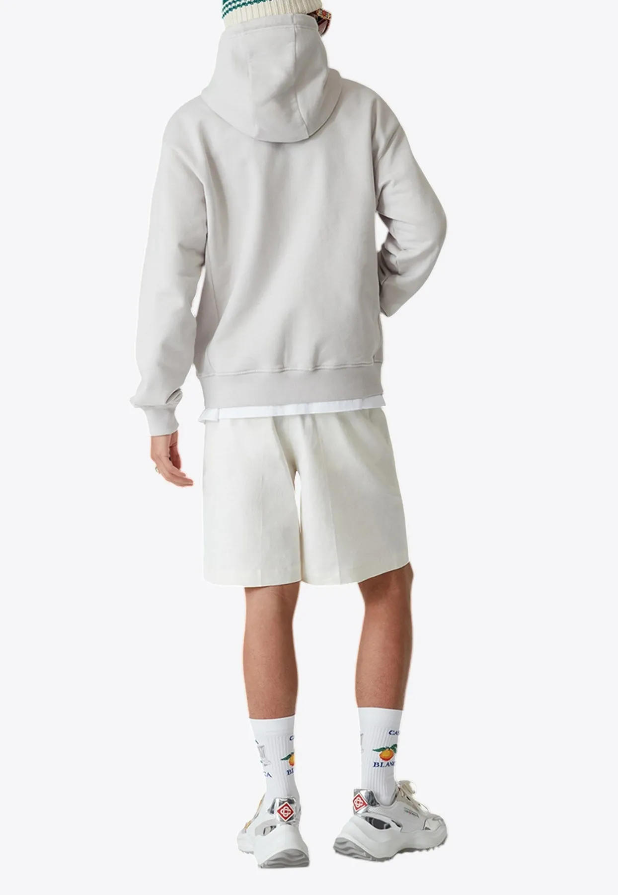 Greek Temple Patch Zip-Up Hoodie