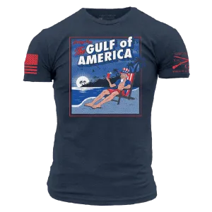Greetings From The Gulf Of America T-Shirt - Midnight Navy