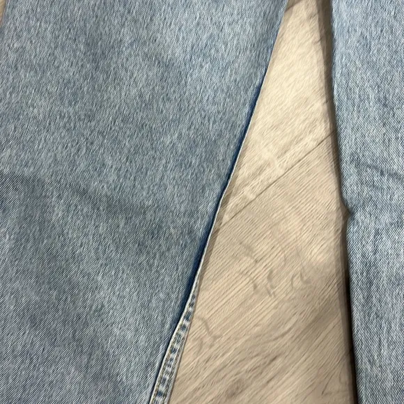 Grlfrnd jeans Bree straight leg blue nwot