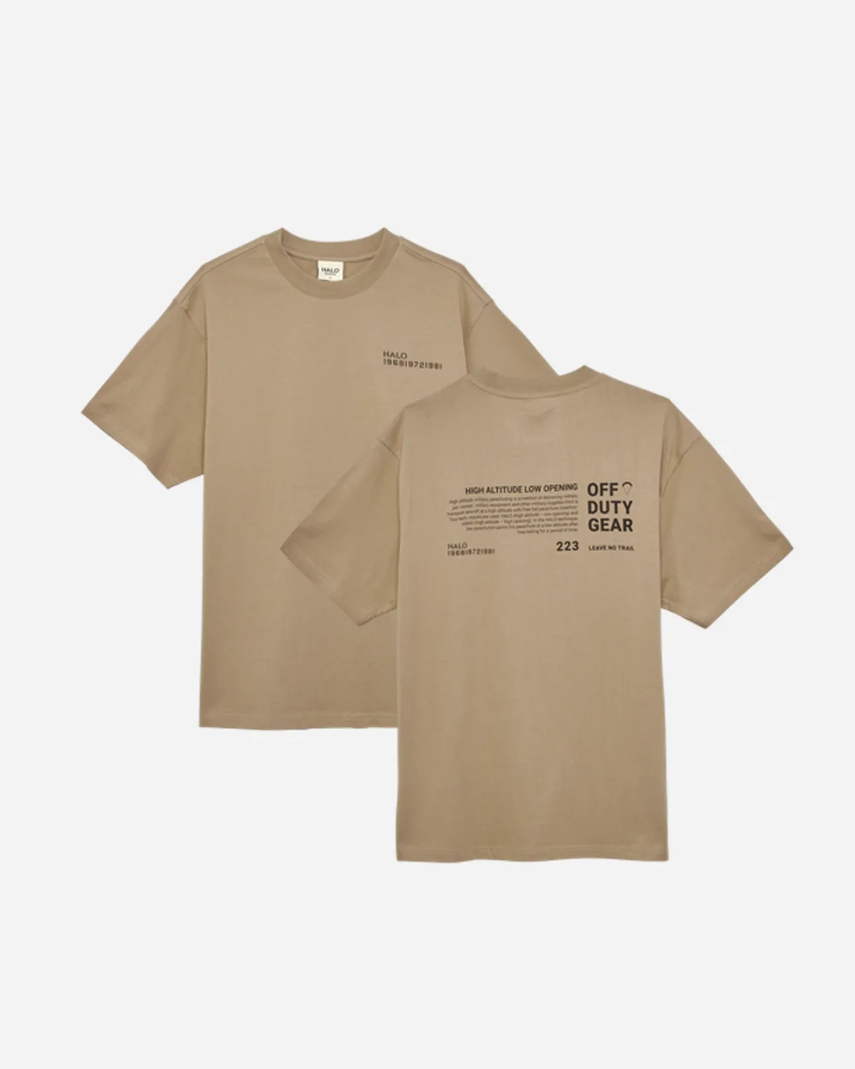Halo Logo Graphic T-Shirt - Chinchilla