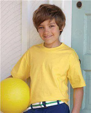 Hanes Youth Beefy-T® Crew Neck T-Shirt - 5380