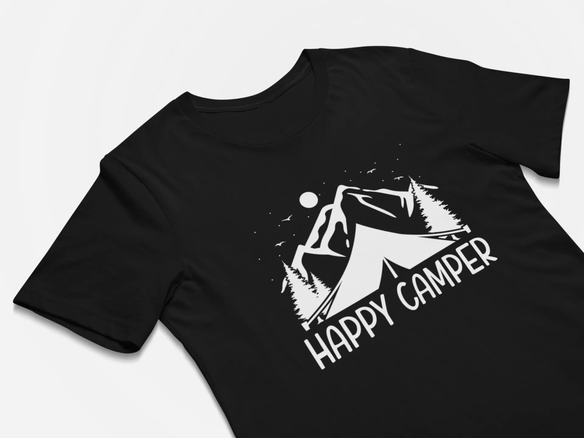 Happy Camper - Outdoors Camping Lover T-Shirt