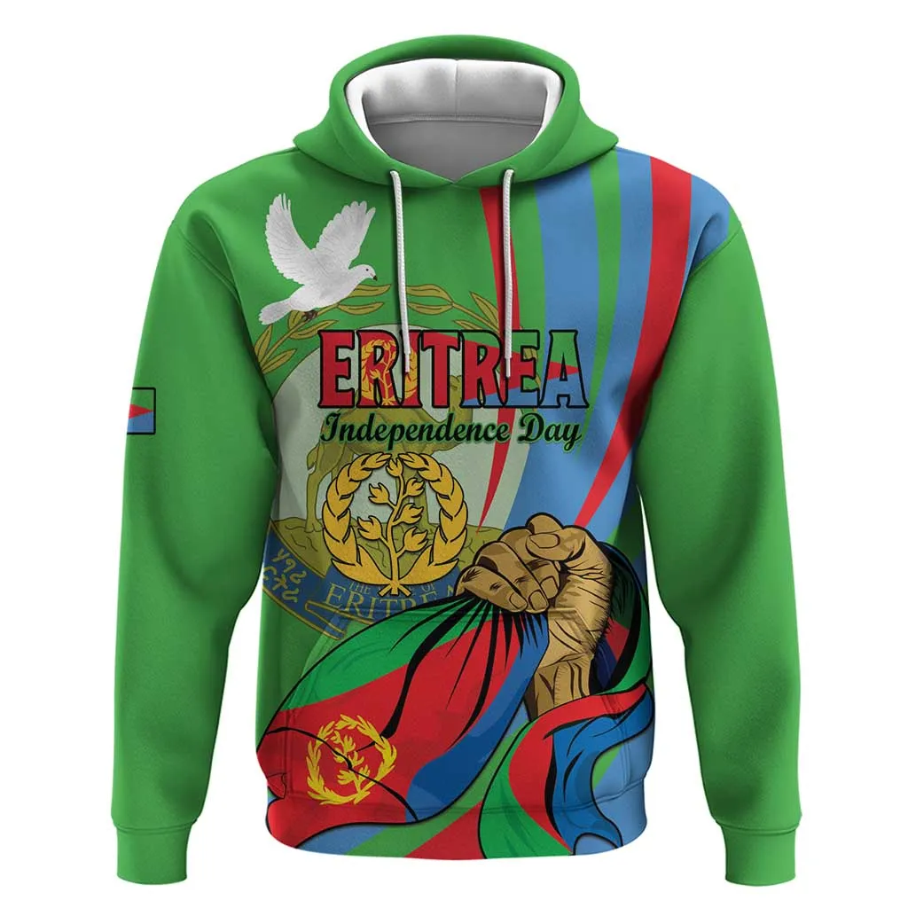Happy Eritrea Independence Day Zip Hoodie 34th Anniversary LT15