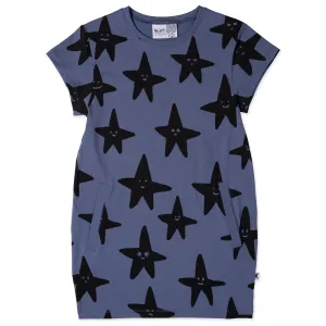 Happy Stars Dress- Midnight