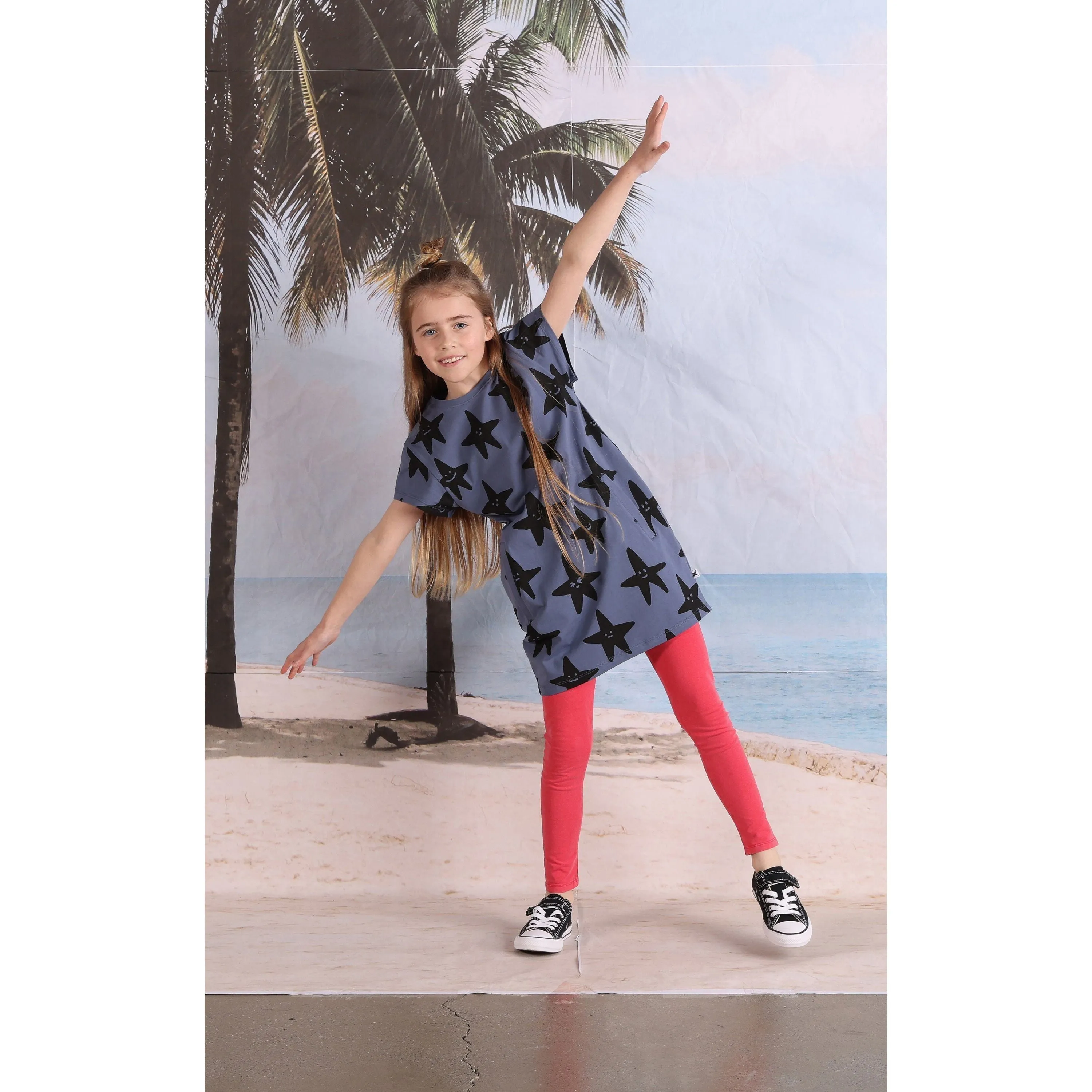 Happy Stars Dress- Midnight